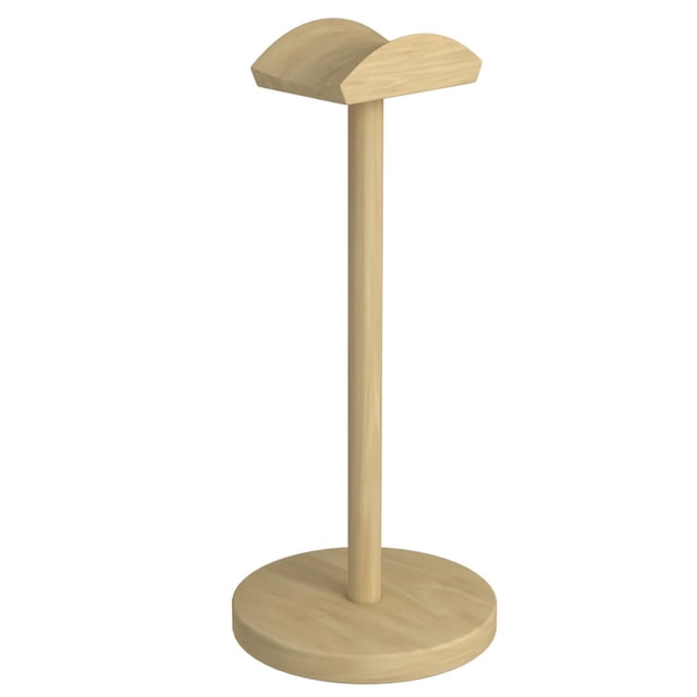 Soporte universal para auriculares Cyfromt, soporte de escritorio, madera