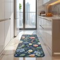 thumbnail image 4 of Pioneer Flower Floral Print Pattern Kitchen Rug Mat,Kitchen Runner Rugs Non Skid Washable,Decorative Kitchen Floor Mats for Kitchen,Sink,Laundry,17"x47.2", 4 of 7