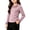 Purple, variant on Toddler Girl Long Sleeve Shirt Ruffle Neck Cuff Soft Stretchy Crewneck Basic
