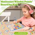 thumbnail image 2 of Puzle Montessori magnético a juego de colores para niños de más de 3 años, 2 of 6