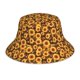 thumbnail image 1 of Balery Vintage Brown Plaid Sunflower Sombreros para el sol para hombre y mujer, sombrero de pescador con UPF 50+, 1 of 6