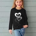 thumbnail image 5 of Piuwrlz Long Sleeve T-Shirt for Kids Girls Boys Cotton Shirts T Shirt Tops Black Size 11 Years, 5 of 5