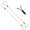 2Pack 1/2in*5ft, variant on Wire Rope Sling 2Pack 3/8in*10ft Heavy Duty Lifting Rigging