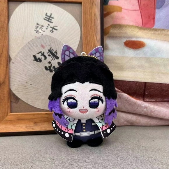 In Stock Plush Dolls Kanroji Mitsuri Agatsuma Zenitsu Shinobu Iguro Obanai Anime Toy Gift Stuffed Collectible Toys