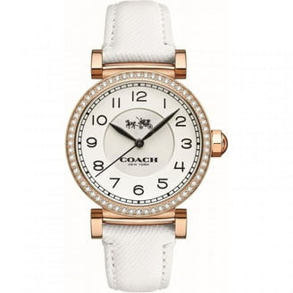 Coach 14503577 Madison Crystal Silver Women's Watch, 34mm NIB