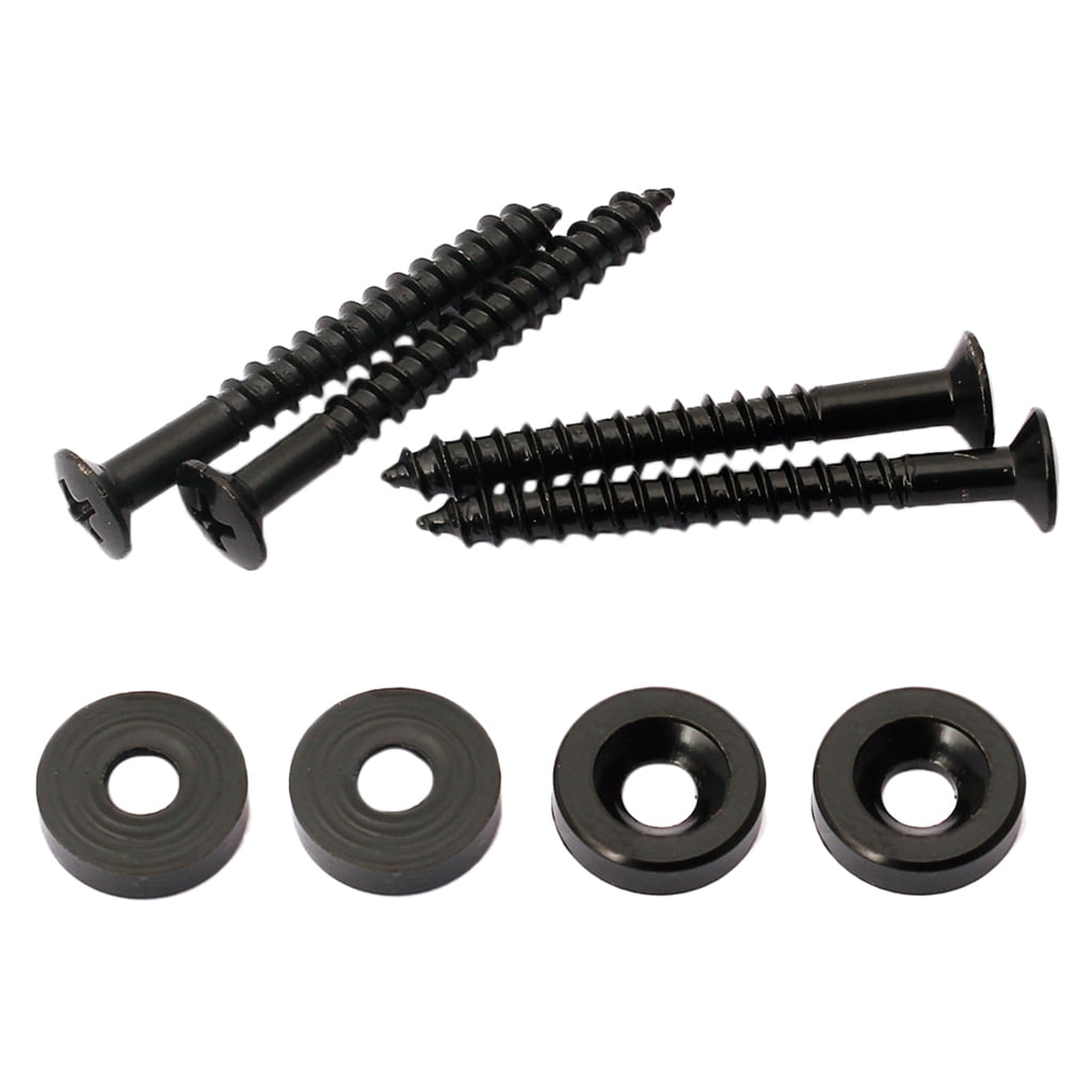 4pcs Electric Guitar Neck Joint Bushings and Bolts with Screw Guitar