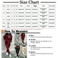 thumbnail image 3 of hotojiny Women Jogger Outfit Matching Sweat Suits Long Sleeve Hooded Sweatshirt and Sweatpants 6 Piece Workout Sets Tracksuit Womens Clothes, 3 of 6