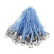 thumbnail image 1 of 100 piezas de cordones para teléfono, correas colgantes para teléfono, cordones para muñeca, cuerdas para teléfono DIY, cordones con dijes Lariat para Azul claro, 1 of 8