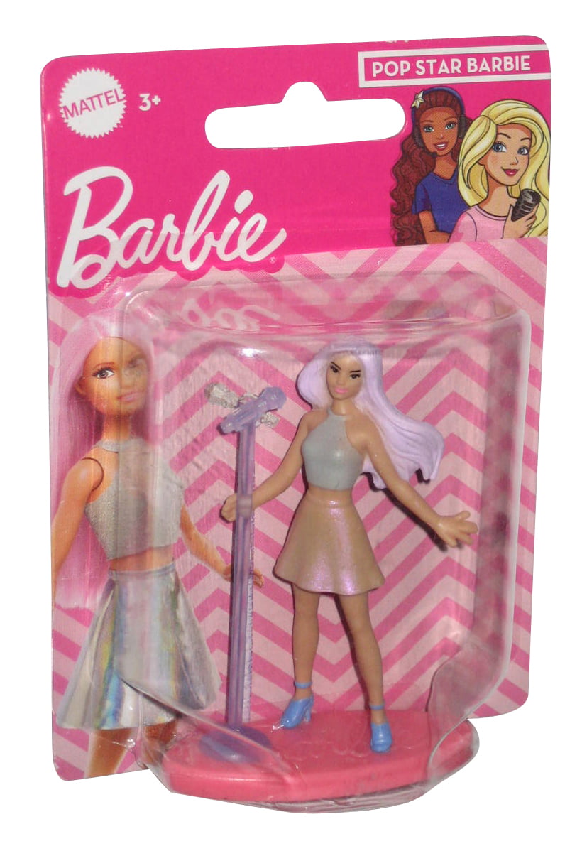 Gespecificeerd Rodeo Republikeinse partij Barbie Pop Star (2019) Mattel 3-Inch Mini Figure - Walmart.com