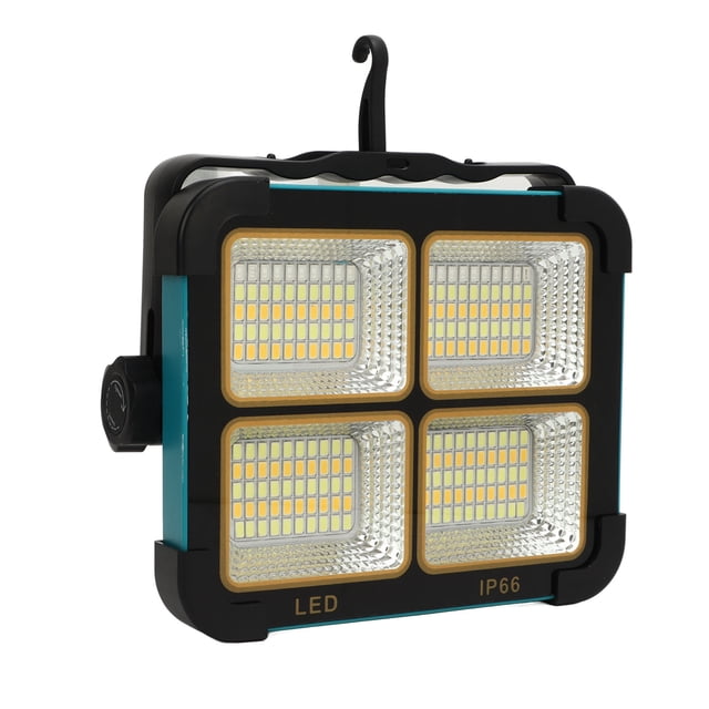 Lámpara de trabajo LED luz de trabajo con Energía solar de 100 W IP66 Resistente Al Agua 10000 LM Para pescar ANGGREK