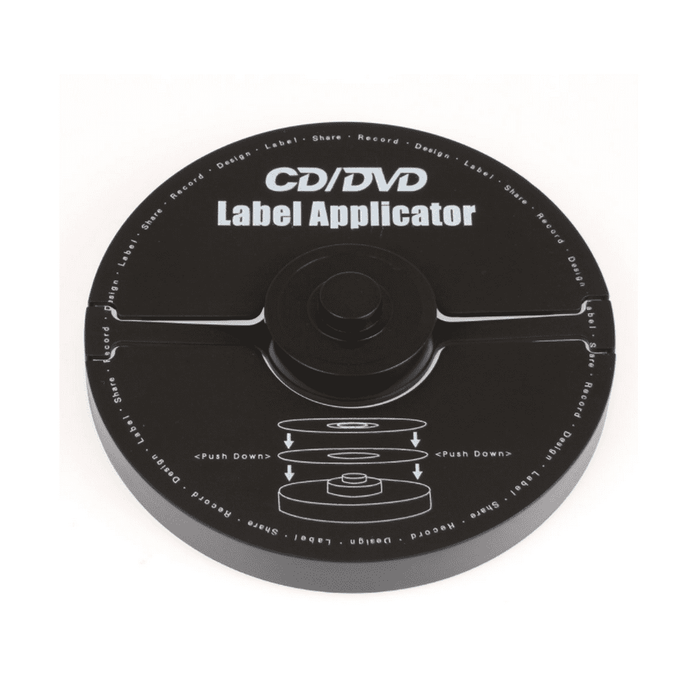 Merax EZ LABEL: CD / DVD Label Applicator (40mm Hole, CD / DVD Applicator) - Walmart.com ...