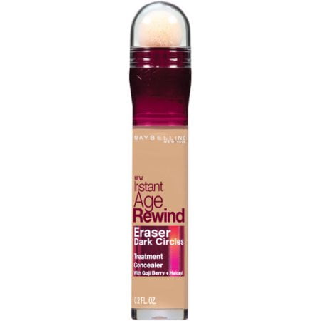 Maybelline Instant Age Rewind Eraser Dark Circles Treatment Concealer, Medium, 0.2 oz