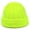 Fluorescent yellow, variant on Acrylic Ingots Needle Wool Hat Men And Female Fashion Melon Skin Hats Fluorescent Multi -Color Knitted Hooded Ladies Keep Warm Hat