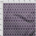 thumbnail image 2 of oneOone Georgette Viscose Fabric Chevron Kasuri Printed Fabric 1 Yard 42 Inch Wide, 2 of 4