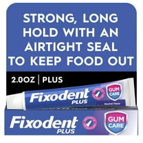 Fixodent Plus Gum Care Secure Denture Adhesive 2.0oz