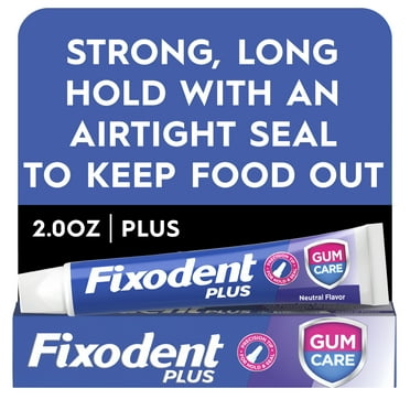 Fixodent Plus Gum Care Secure Denture Adhesive 2.0oz