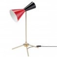 thumbnail image 1 of Control Brands LBT079BLKRED Lampe de Table Kyrkogrand&44; Noir&44; Rouge & Laiton, 1 of 1