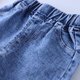 thumbnail image 5 of Pantalones vaqueros largos para niñas, pantalones acampanados elásticos con cuentas de uñas, pantalones vaqueros con parches para niñas, pantalones de poliéster para niñas, 5 of 7