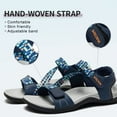 thumbnail image 3 of Comfortable Hiking Sandals for Womens, Classic Sport Walking Sandals with Adjustable Straps, Casual Summer Athletic Sandals for Trekking, Camping, Trip, 3 of 7