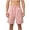 Pink, variant on qolati Mens Cargo Shorts with Pocket Elastic Waist Drawstring Casual Athletic Work Short Pants Trendy Summer Beach Shorts Purple XXXXXL