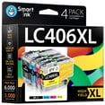 thumbnail image 1 of Cartucho de tinta Smart Ink LC406XL para Brother MFC-J4335DW, 1 of 7