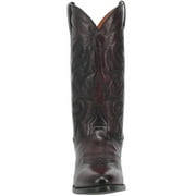 Dan Post Western Boots Mens Milwaukee Leather Round Toe Black DP2112R