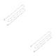 thumbnail image 2 of Guardurnaity Cadena de gafas, suministros decorativos con cuentas únicas, decoración ligera duradera, accesorios para gafas, collar, joyería plata 2Conjunto, 2 of 6