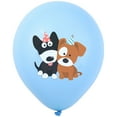 thumbnail image 3 of Pet Party Balloon Printed - 10PCS Pet Birthday Balloon Dog Birthday Party Decor, 3 of 10