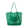 thumbnail image 5 of SDJMa Nylon Mesh Beach Tote Womens Shoulder Handbag with Inner Pocket, Waterproof Sandproof Casual Tote Bag Hobo Women Foldable Shoulder Bag For Beach Picnic Vacation, 5 of 8