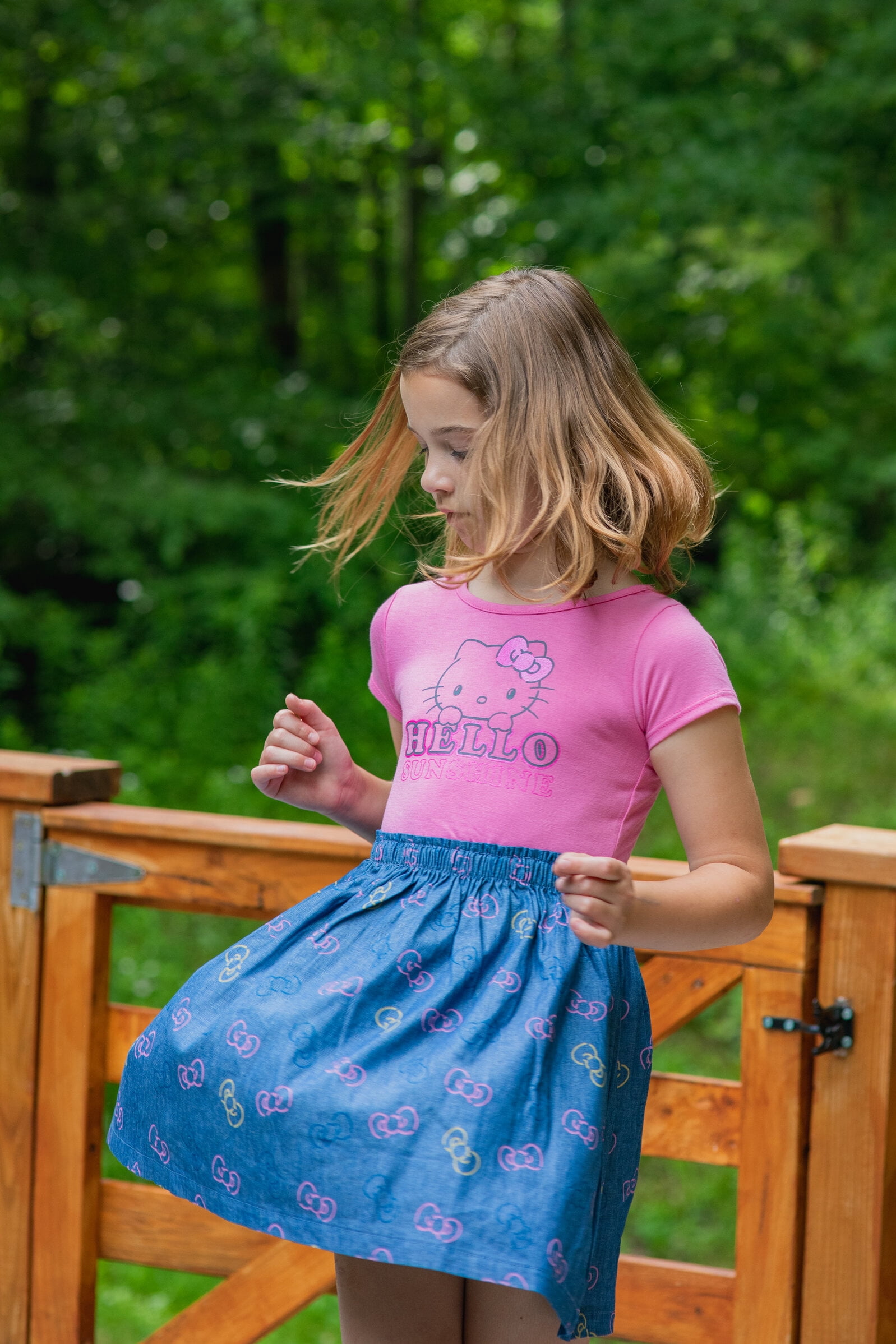 Hello Kitty Little Girls Dress Little Kid to Big