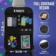 thumbnail image 3 of Todays Kids 2 Pack Kick Mats Back Seat Protector - Backseat Car Organizer for Kids, Car Storage Organizer, Back Seat Cars Organizers, Cars Organizers Backs Seats, Travel Accessories, 4 Pockets, 3 of 8