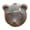 Gray, variant on NFTIGB Ceramic Bear Door Knob Drawer Cupboard Wardrobe Furniture Pull Handle Hardware for Home Decor Kitchen Bathroom Cabinets with Screws Included (White, 1.50 in / 3.8 cm)