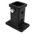 thumbnail image 1 of Trailer Hitch Receiver Adapter, Rustproof Reliable  On Receiver Tube 2in High Hardness Moulded Steel  For Pickup Trucks, 1 of 8