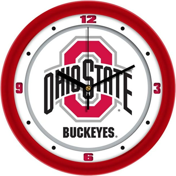 Suntime STCO3OSBWCLOCK Ohio State BuckeyesTraditional Wall Clock