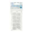 thumbnail image 4 of Offray accessories, white elegant flower with pearls accessor yard, 10 count, n yardlon, hand made, 1 package, 4 of 6