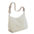 thumbnail image 2 of Bolso de mano de pana para mujer, informal, con correa ajustable, para el trabajo diario, Valentín y adolescentes. Beige, 2 of 8