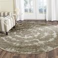 thumbnail image 2 of SAFAVIEH Porcello Collection PRL7735E Grey / Ivory Rug, 2 of 9