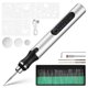 thumbnail image 1 of 108 Pcs Rechargable Engraving Tool Kit with D-pin, Metal Engraver Tool, Multi-Functional Electric Micro Engraver Etching Pen for Metal, Wood, Glass and Plastic, 40 Accessories and 3 Stencils, 1 of 9