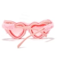 thumbnail image 4 of Gafas de sol de Felpa Suave Colco 2x en forma de corazón, 4 of 8