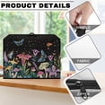 thumbnail image 6 of ZIATUBLE Mushroom Cover for Sewing Machine Galaxy Butterfly Soft Sewing Machine Protector Cover Reusable Sewing Machine Protective Cover with Tote Handle and Pocket Home Decor, 6 of 7