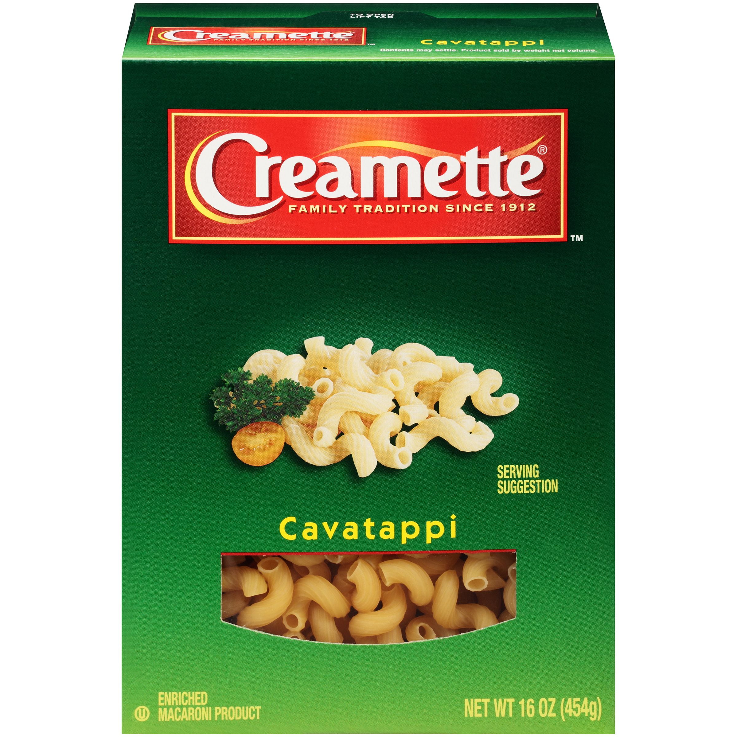 (2 pack) Creamette Cavatappi, 16-Ounce Box