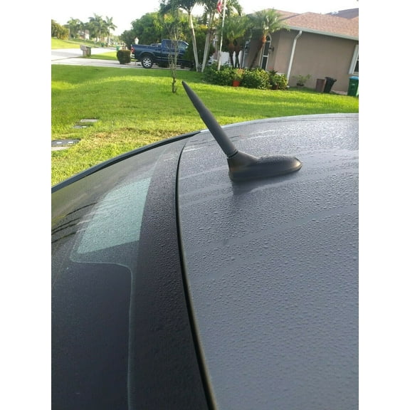 Bullet Style 0.5 Cal Black Antenna Mast Power for CHRYSLER SEBRING 2007-2010 New