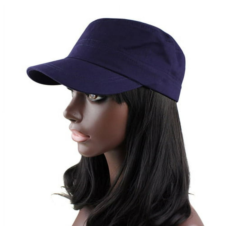 US Mens Womens Ladies Baseball Cap Poly Cotton Plain Sports Summer Hat