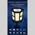 thumbnail image 2 of Wosthever Lámpara de luz de alto brillo resistente al agua con energía Solar para exteriores, iluminación de detección de cuerpo humano ajustable para Iluminación y accesorios pp-902T Wosthever HA071221-01, 2 of 6