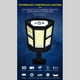 thumbnail image 4 of sweethay Lámpara de luz de alto brillo resistente al agua con energía Solar para exteriores, iluminación de detección de cuerpo humano ajustable para Iluminación y accesorios pp-902T sweethay HA071221-01, 4 of 6