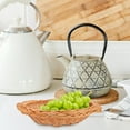 thumbnail image 1 of WRISTBIQUE Serving Basket Brown Wicker Food Container for Restaurant Use 1Pack, 1 of 6
