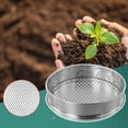 thumbnail image 3 of Arkzeo 6/7/12Mm Strainers Mesh Sieve Round Hole Garden Soil Sieve Filter Shakers Fruit Filter Sieve Strainer Sifter Round Hole 7mm, 3 of 8
