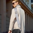 thumbnail image 4 of ZheElen Adjustable Bag Strap For Shoulder Bag Universal And Durable Shoulder Straps Handbag Fine Stitching Grey 1Set, 4 of 6