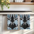 thumbnail image 7 of Polynesia Texture Kitchen Towels Set of 4, Vintage Traditional Tribe Sea Turtle Abstract Absorbent Dish Towels for Kitchen, Microfiber Hand Towel, Quick Drying Tea Towel Decorative Dishcloths, 7 of 7
