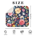 thumbnail image 5 of Microfibre Drying Mat for Kitchen Pioneer Dish Drying Drainer Mat Absorbent Colorful Floral Drying Mat Washing Up for Glass, Plate & Cup 16inch X 18inch, 5 of 6